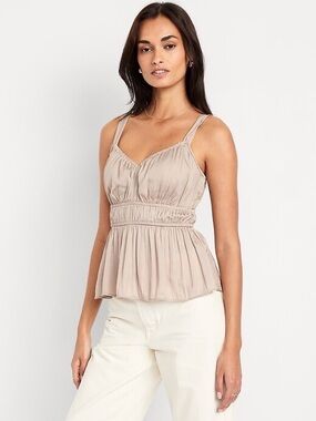 Old Navy Waist Defined Satin Top